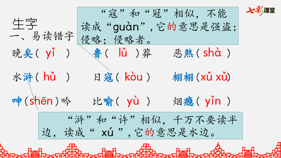 部编版小学语文五年级上册期末复习PPT课件第八单元复习_第2页