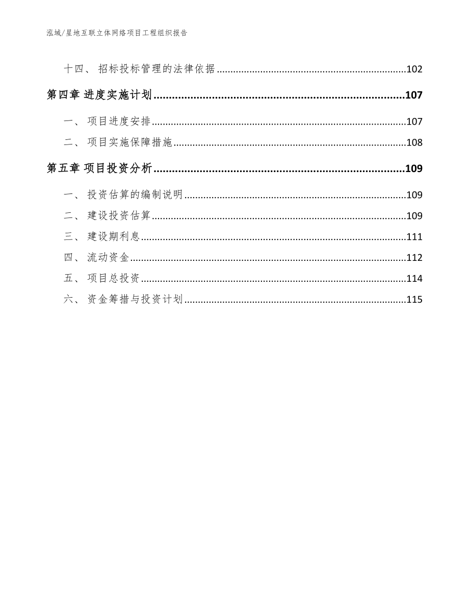 星地互联立体网络项目工程组织报告【参考】_第3页