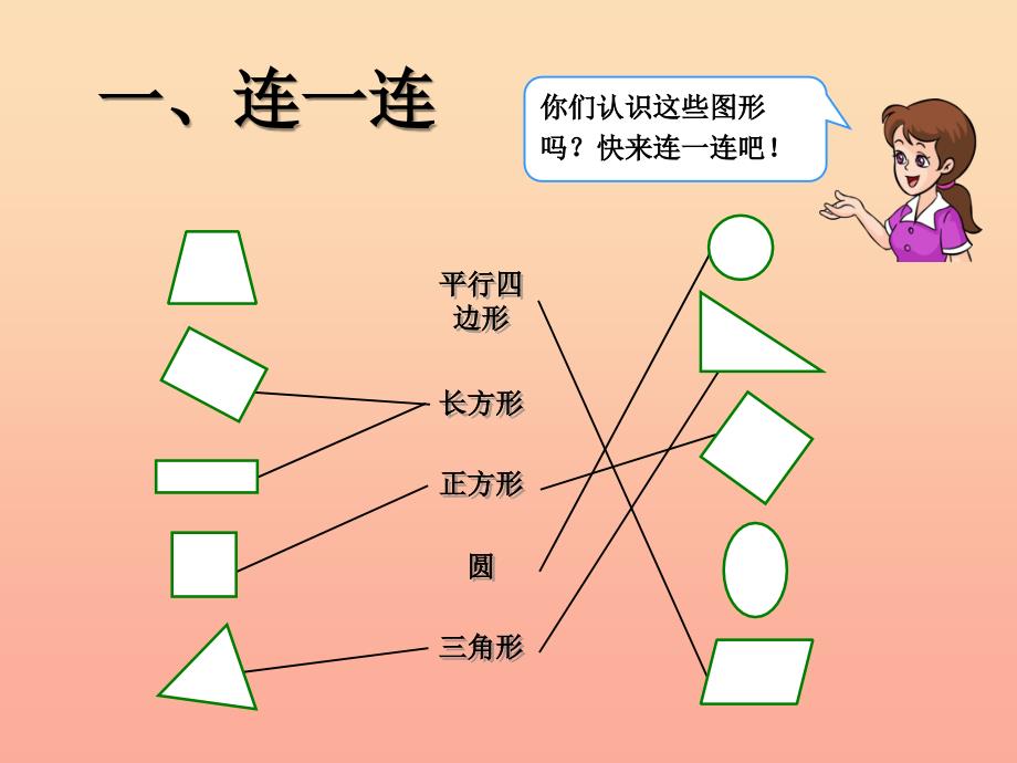 2019春一年级数学下册-第8单元《总复习》认识图形、找规律、分类与整理课件-(新版)新人教版_第2页