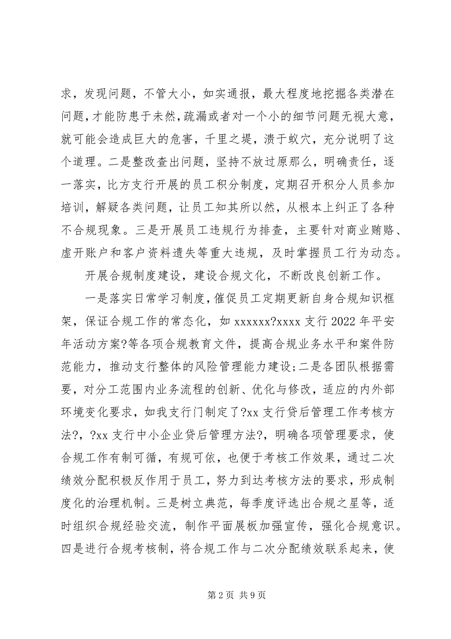 2022年行评回头看自查报告_第2页