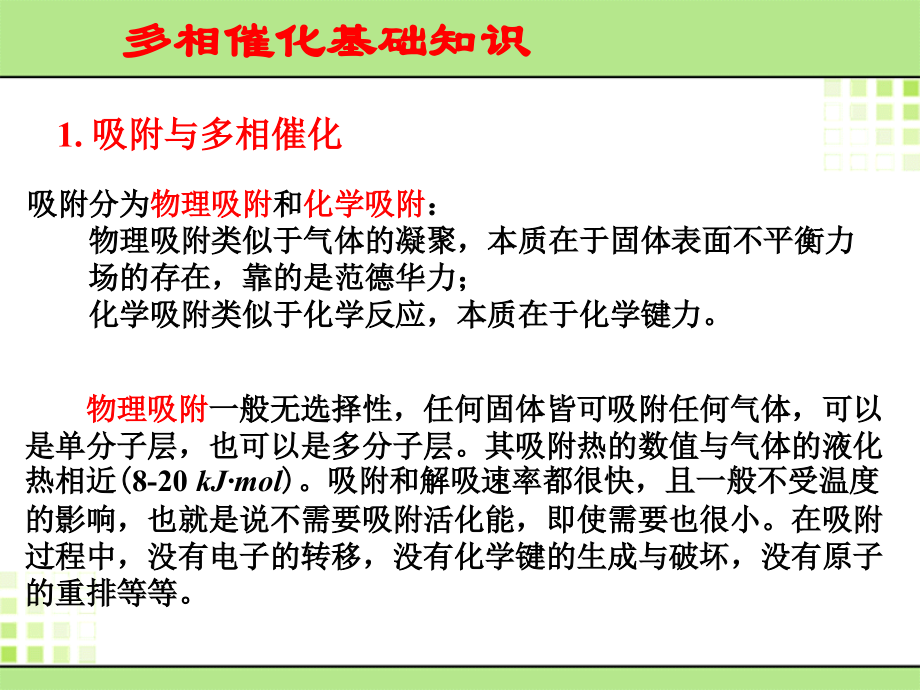 《多相催化动力学》PPT课件_第4页