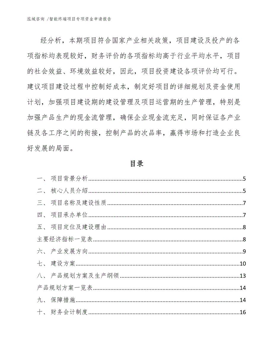 智能终端项目专项资金申请报告_第3页