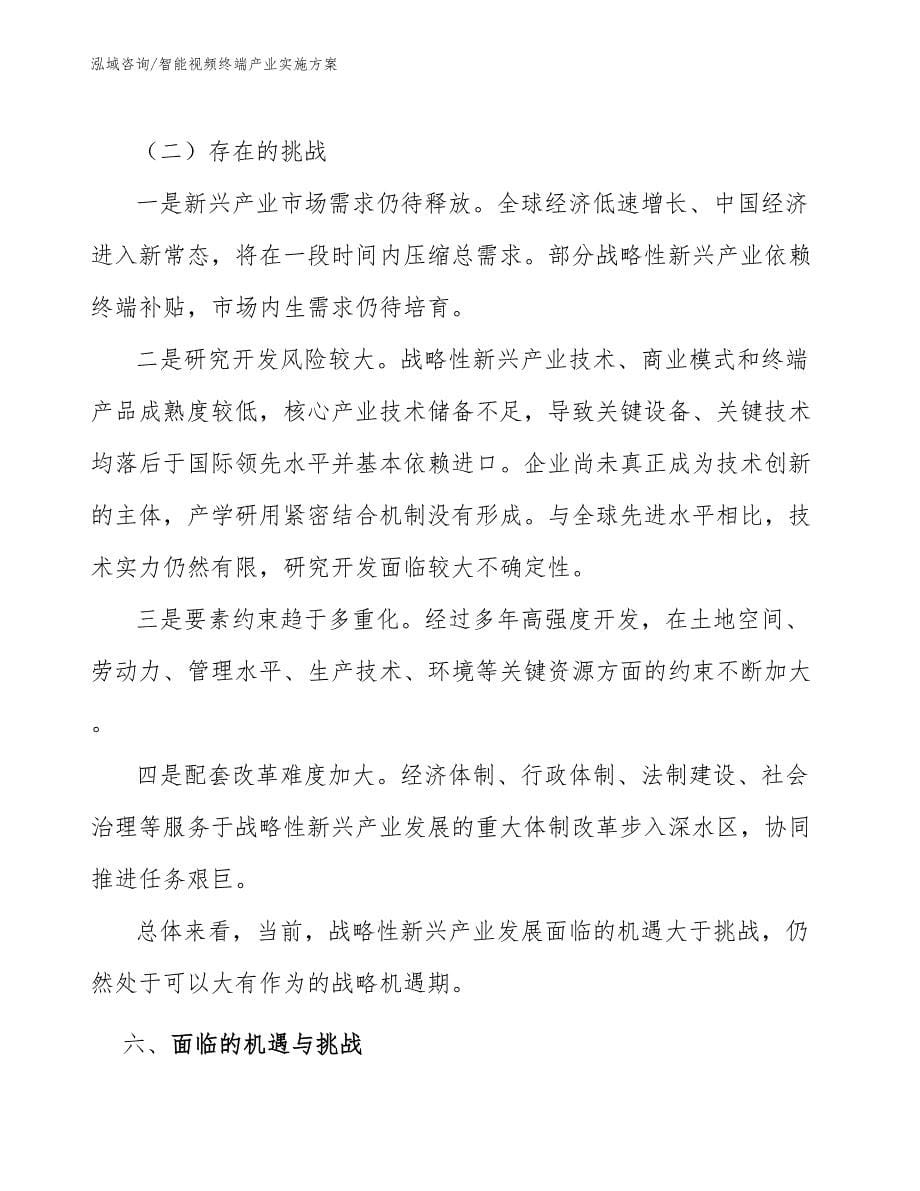 智能视频终端产业实施方案（意见稿）_第5页