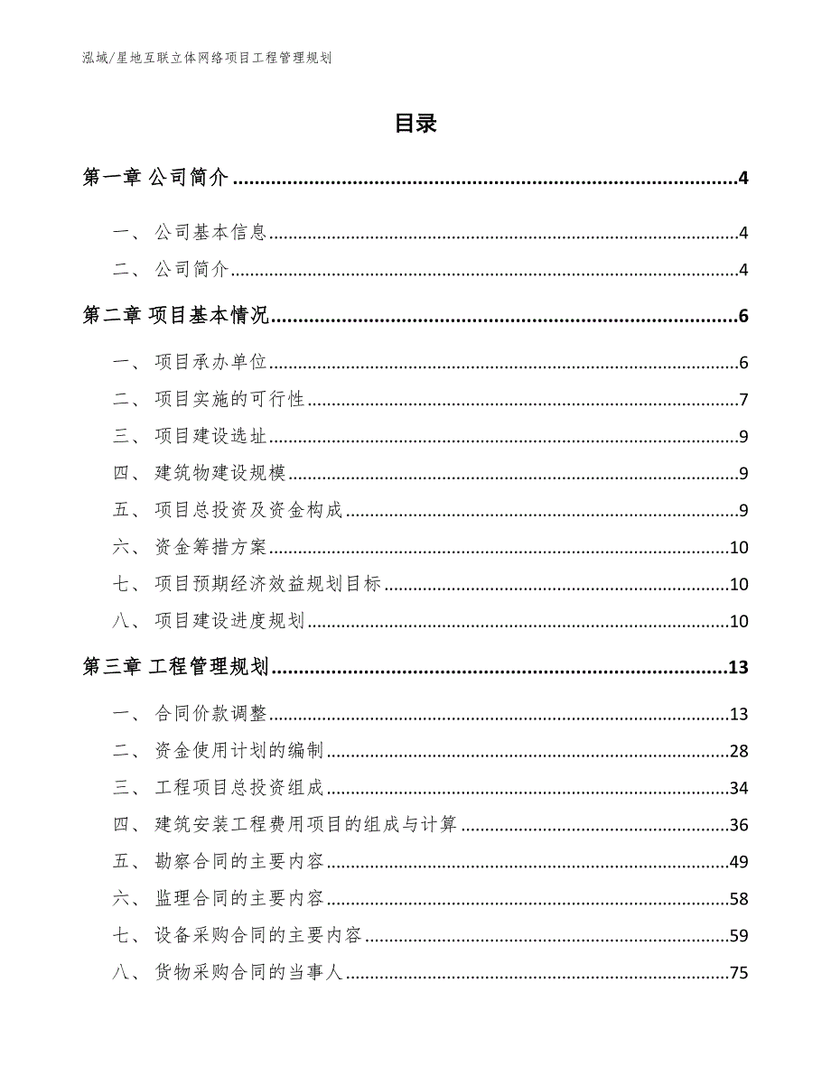 星地互联立体网络项目工程管理规划_第2页