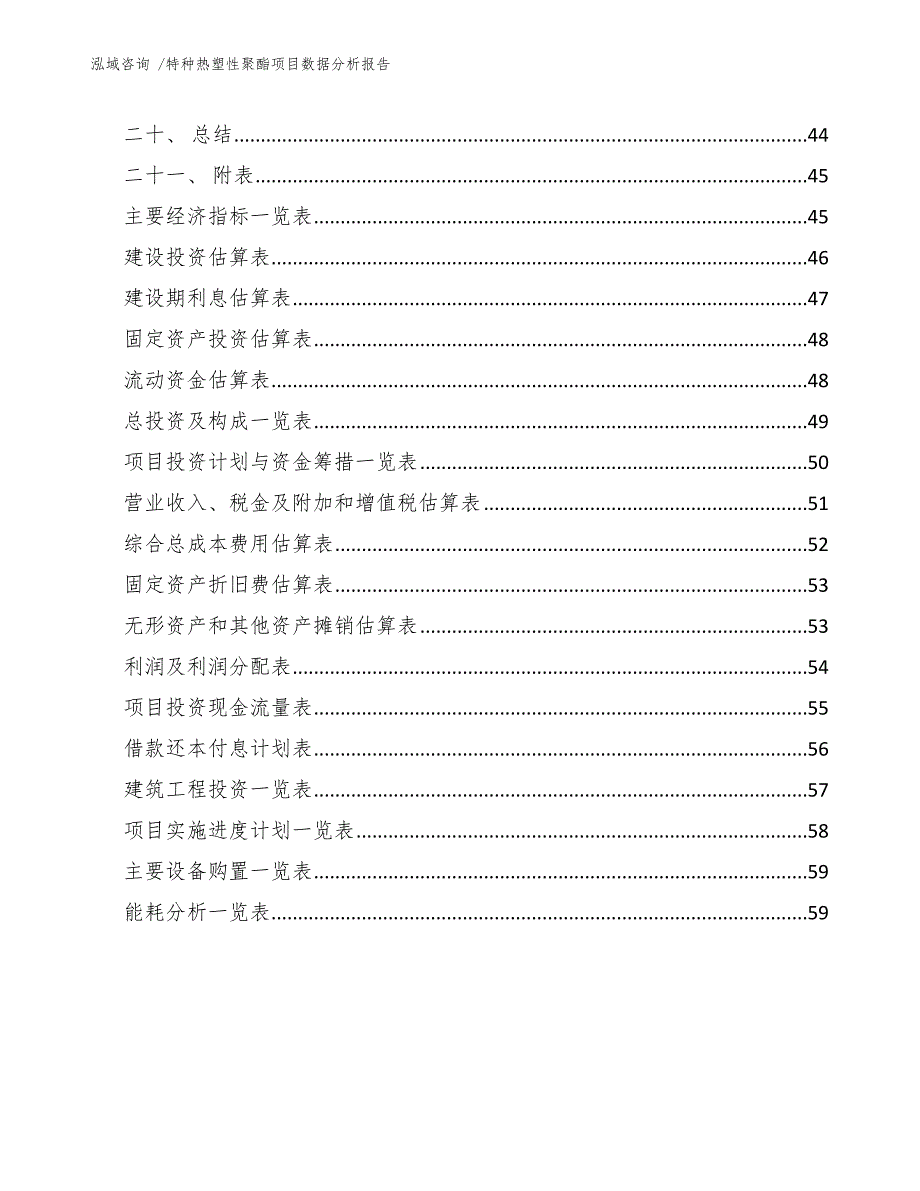 特种热塑性聚酯项目数据分析报告（范文）_第4页