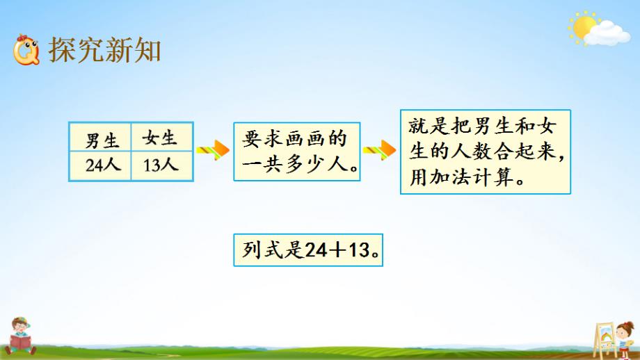 北京课改版一年级数学下册《4-1 两位数加减两位数(不进退位)》课堂教学课件_第3页