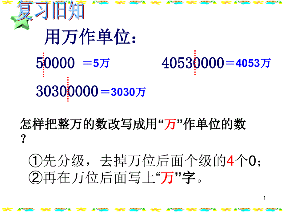 亿以上数的改写和求近似数(课堂ppt)课件_第1页