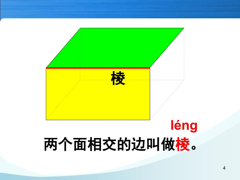 人教版数学-长方体的认识课件_第4页