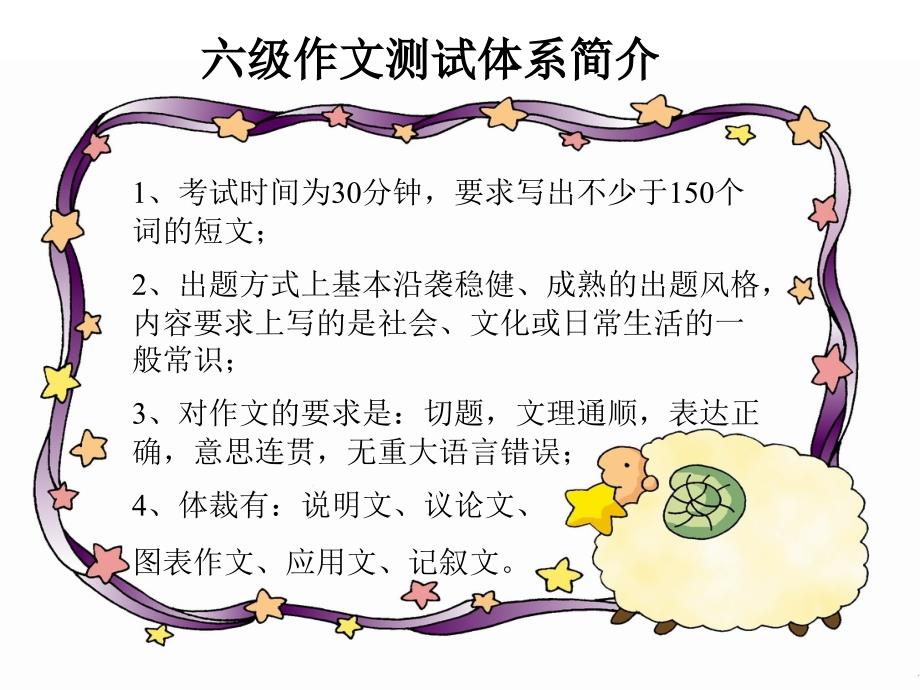 大学英语六级考试—写作应试讲座课件_第2页