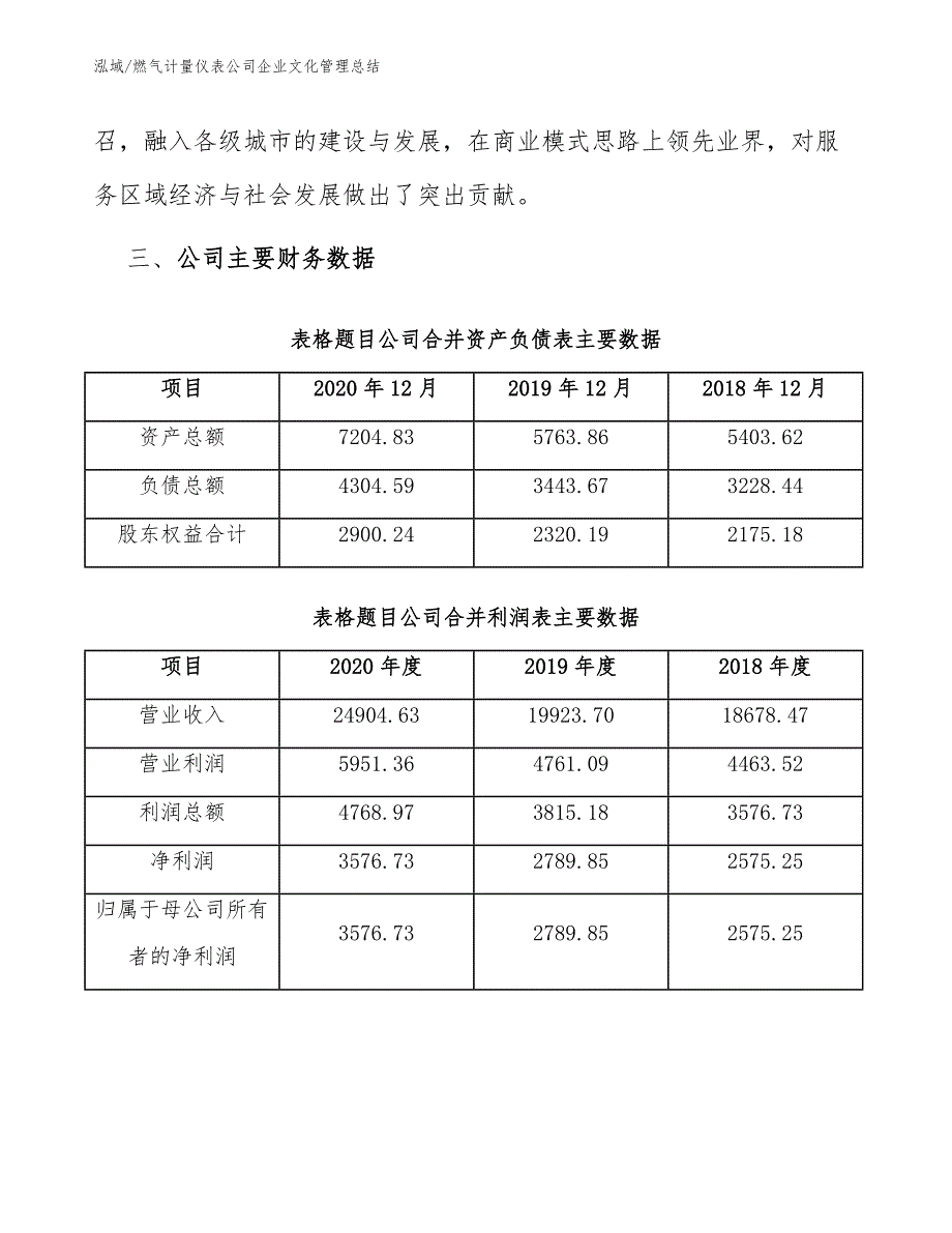 燃气计量仪表公司企业文化管理总结_参考_第4页