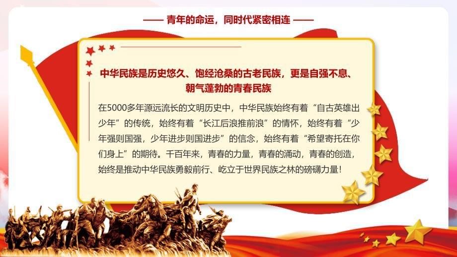 “庆祝中国共青团成立一百周年大会”专题PPT_第5页