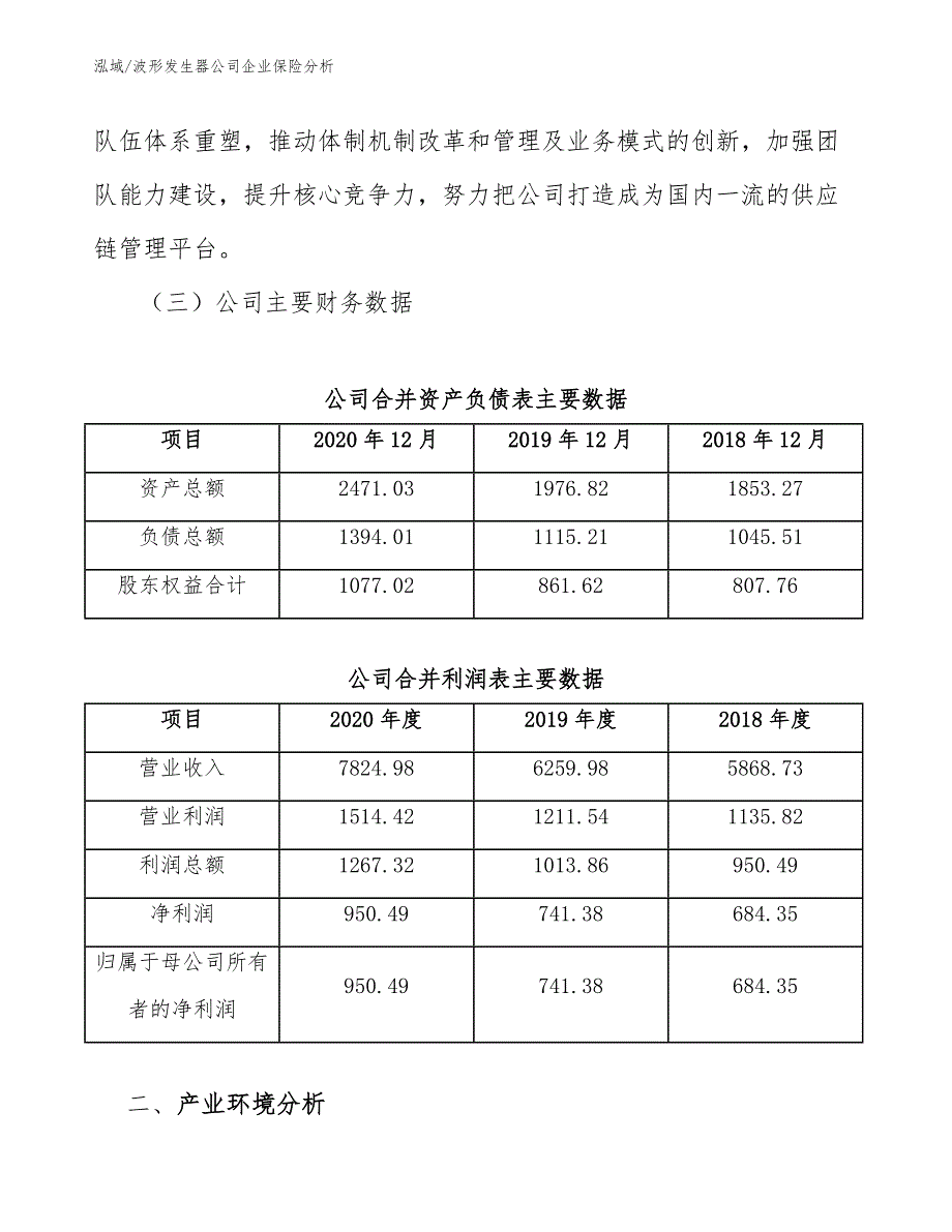 波形发生器公司企业保险分析（参考）_第4页