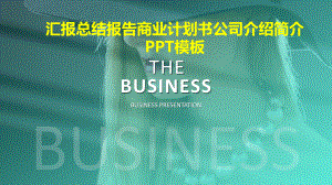 汇报总结报告商业计划书公司介绍简介PPT模板-8