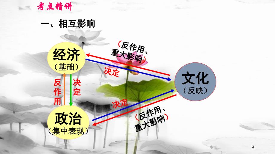 高考政治第九单元文化与生活课时1文化与社会考点二文化与经济、政治课件新人教版必修3_第3页