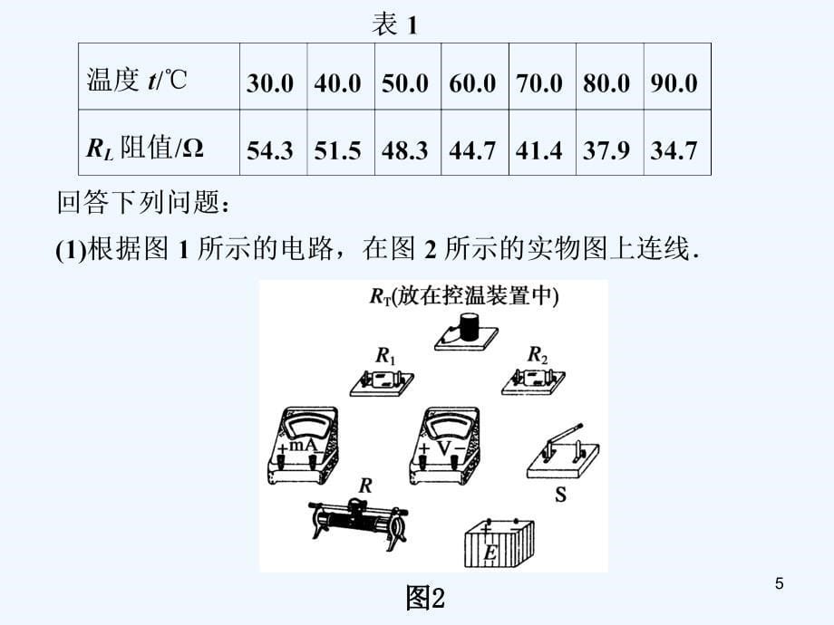 （福建专用）高三物理二轮复习 专题一 第2节 迁移创新 做好实验设计题精品课件_第5页