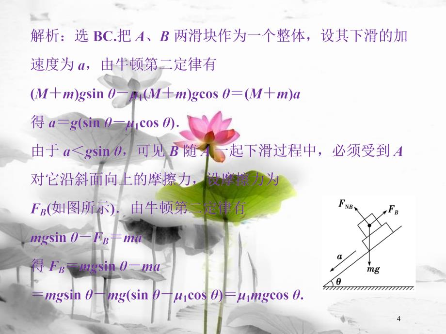 （新课标）高考物理一轮复习 第三章 牛顿运动定律 第三节 牛顿运动定律的综合应用随堂达标巩固落实课件_第4页