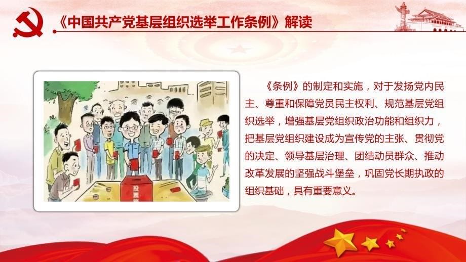 《中国共产党基层组织选举工作条例》学习全文PPT_第5页