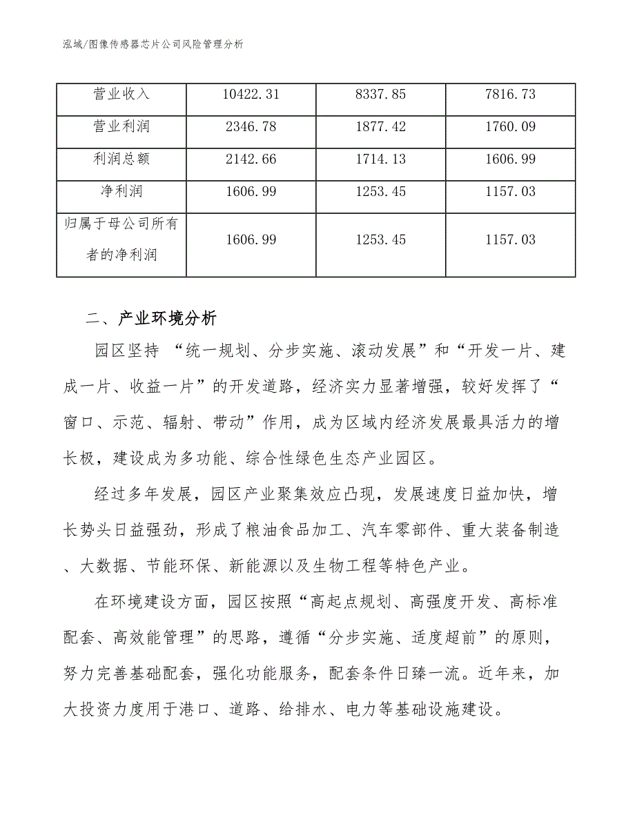 图像传感器芯片公司风险管理分析_参考_第4页