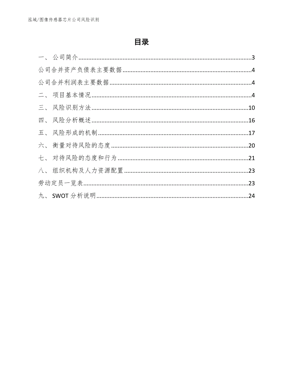 图像传感器芯片公司风险识别【参考】_第2页