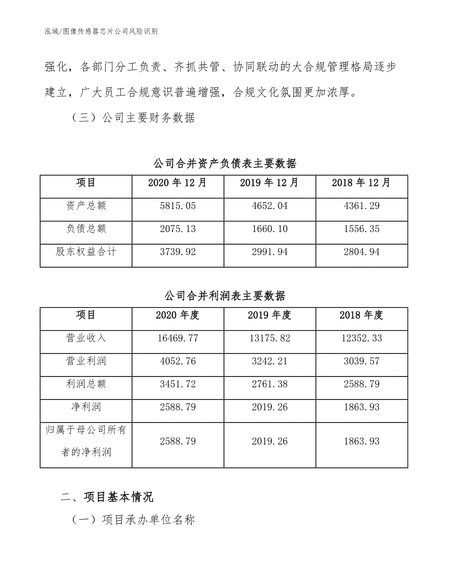 图像传感器芯片公司风险识别【参考】_第4页