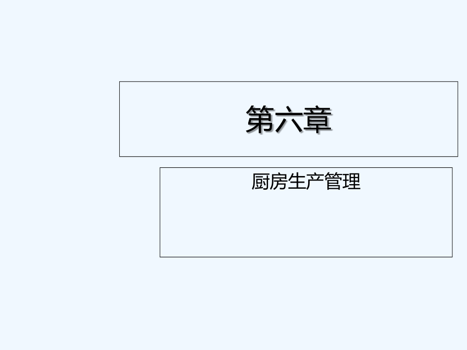 第六章厨房生产管理课件_第1页
