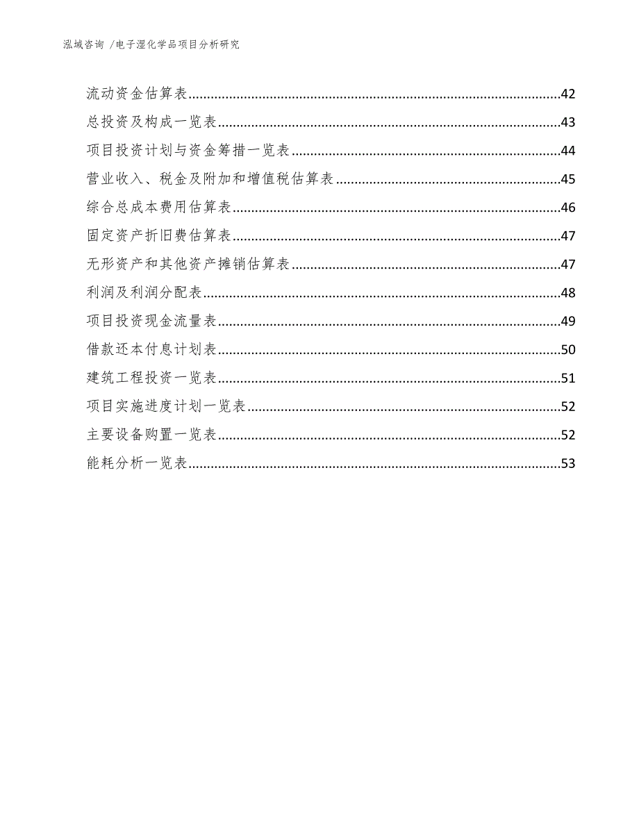 电子湿化学品项目分析研究_第4页