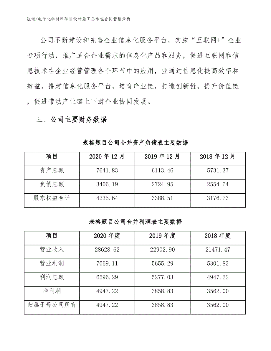 电子化学材料项目设计施工总承包合同管理分析（参考）_第4页