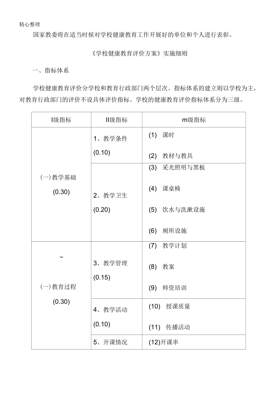 学校健康教育评价方法_第2页