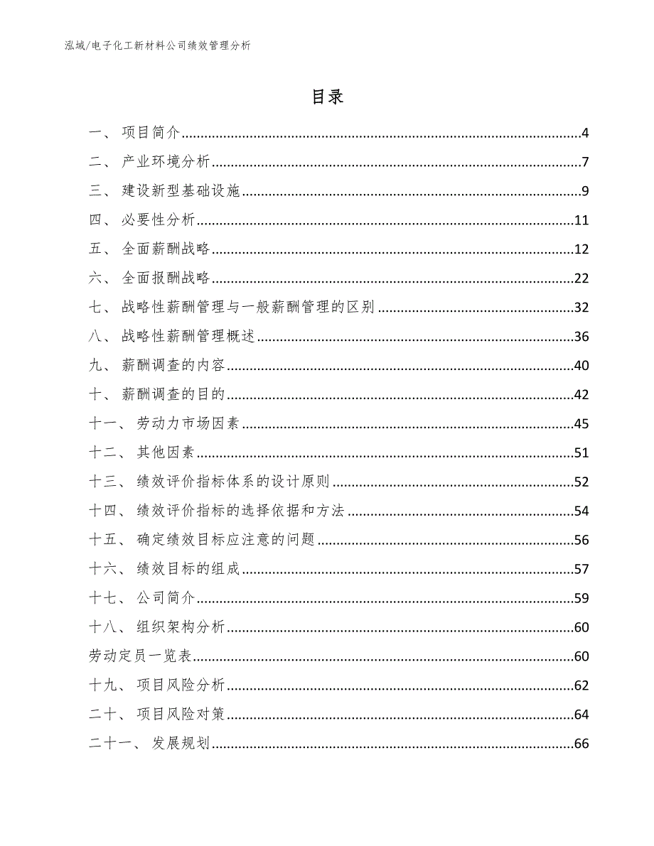 电子化工新材料公司绩效管理分析_第2页