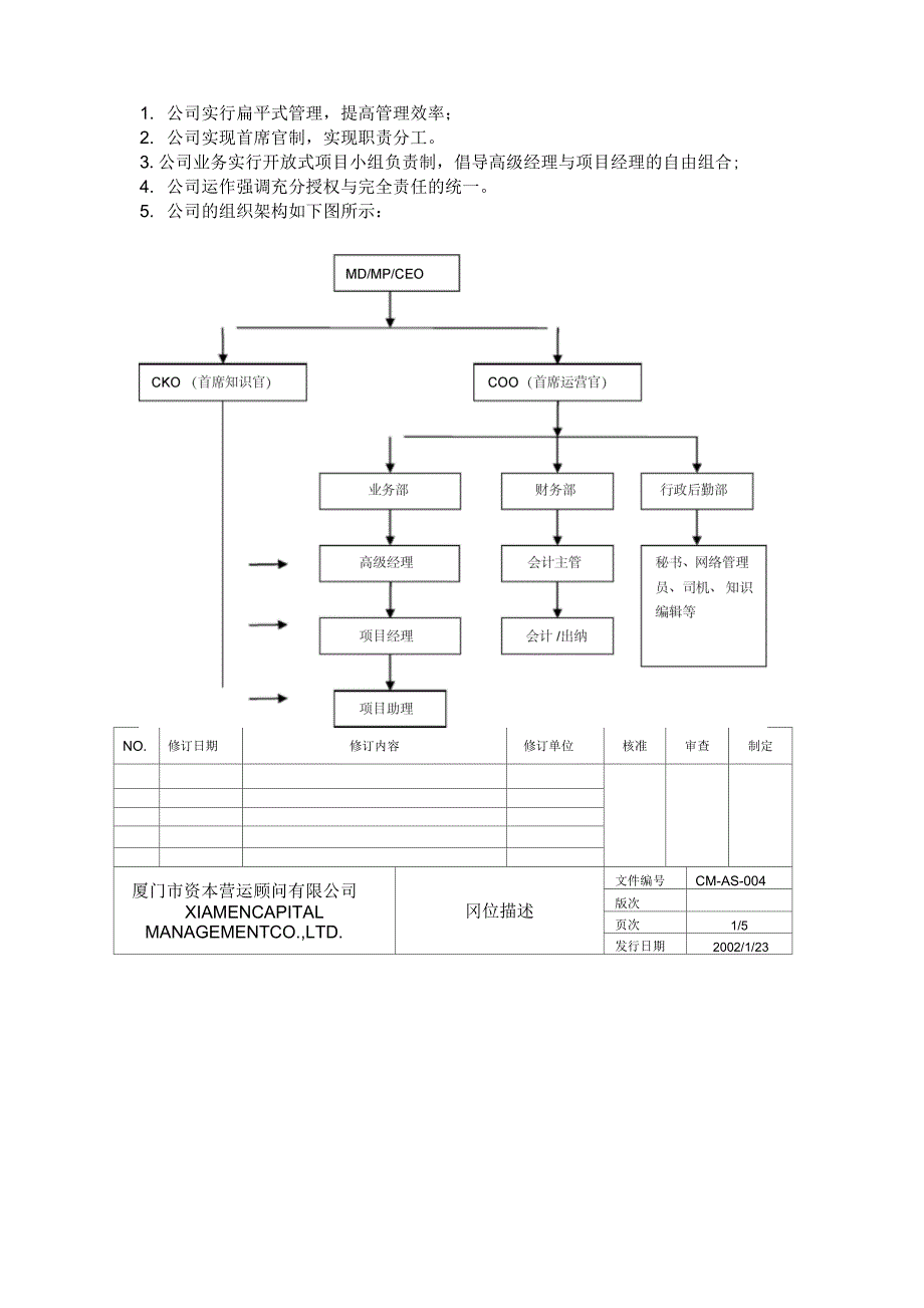 厦门市资本营运顾问有限公司管理制_第3页