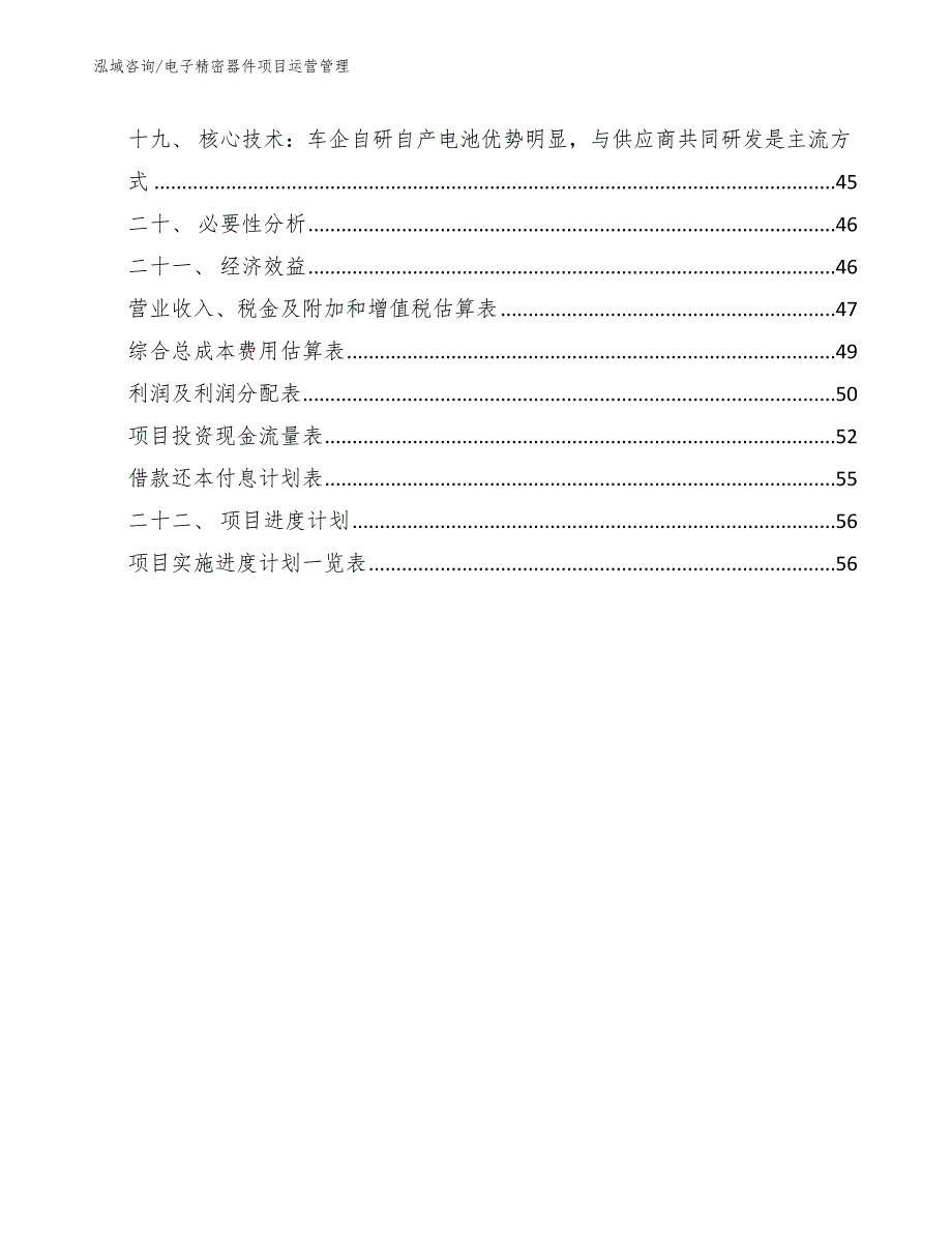 电子精密器件项目运营管理【范文】_第2页