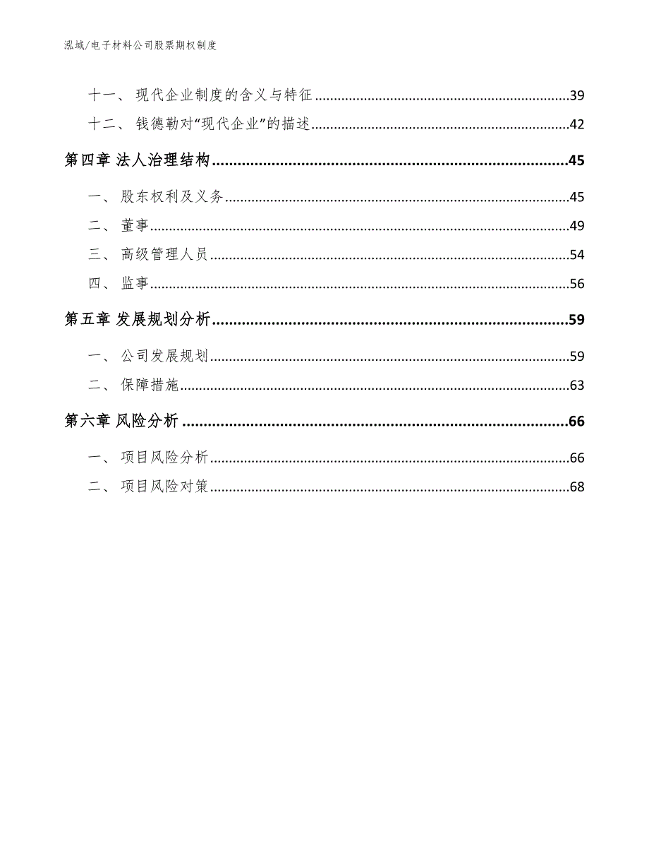 电子材料公司股票期权制度（参考）_第3页