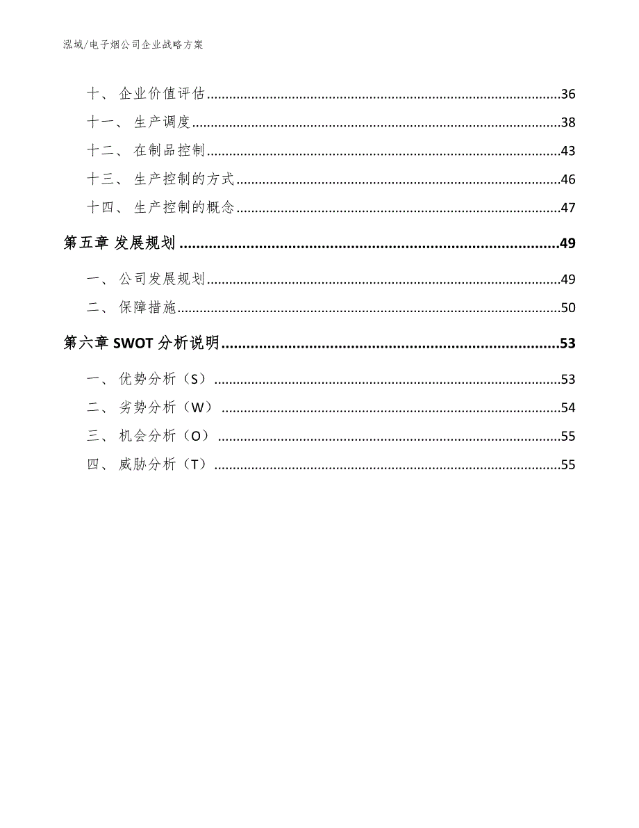 电子烟公司企业战略方案（参考）_第3页