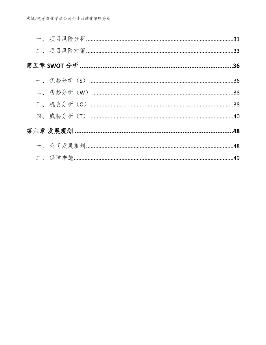 电子湿化学品公司企业品牌化策略分析_第2页