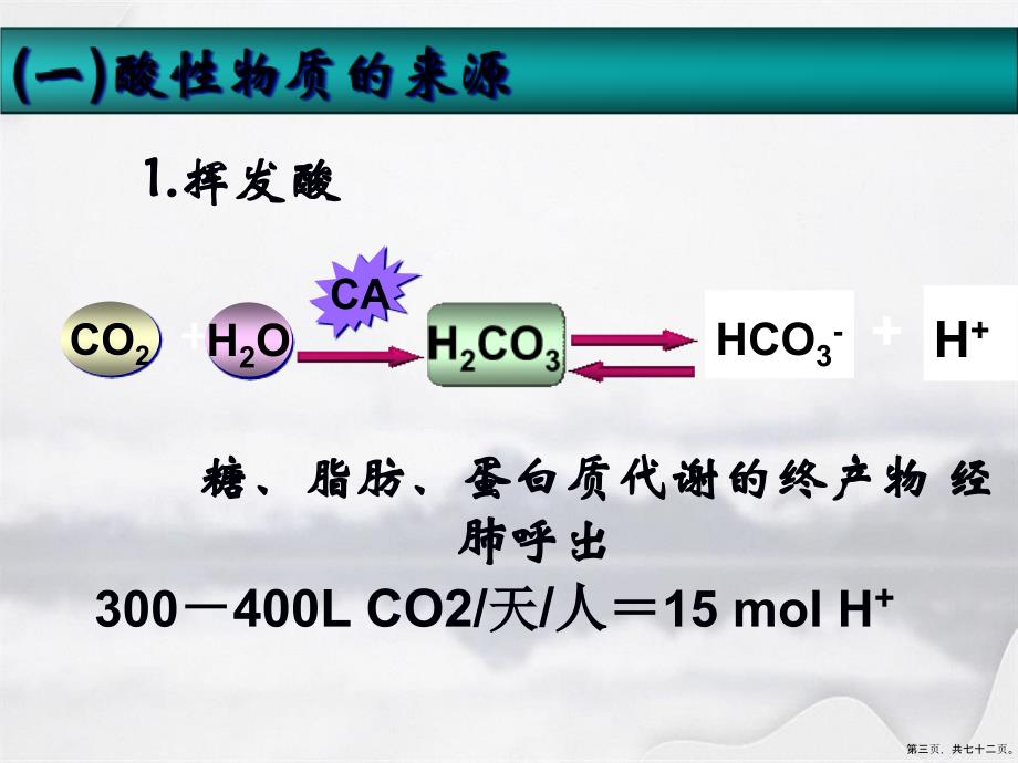 酸碱平衡紊乱演示文稿_第3页