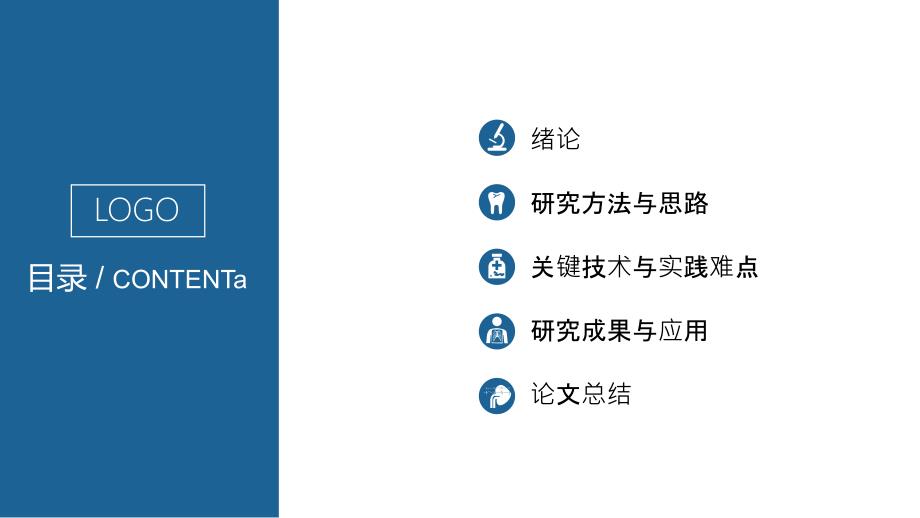 医学类论文答辩PPT模板课件_第2页