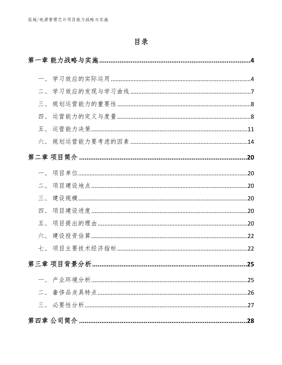 电源管理芯片项目能力战略与实施（参考）_第2页