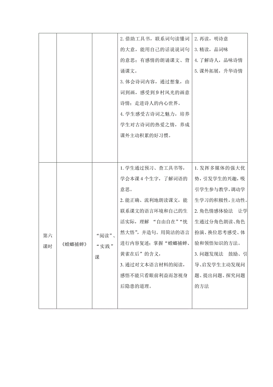 2022年苏教版小学语文六年级下册第三单元整组备课_第4页