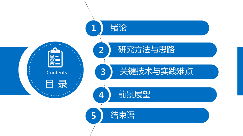 专题课件蓝色学位帽背景的毕业论文答辩PPT课件_第2页