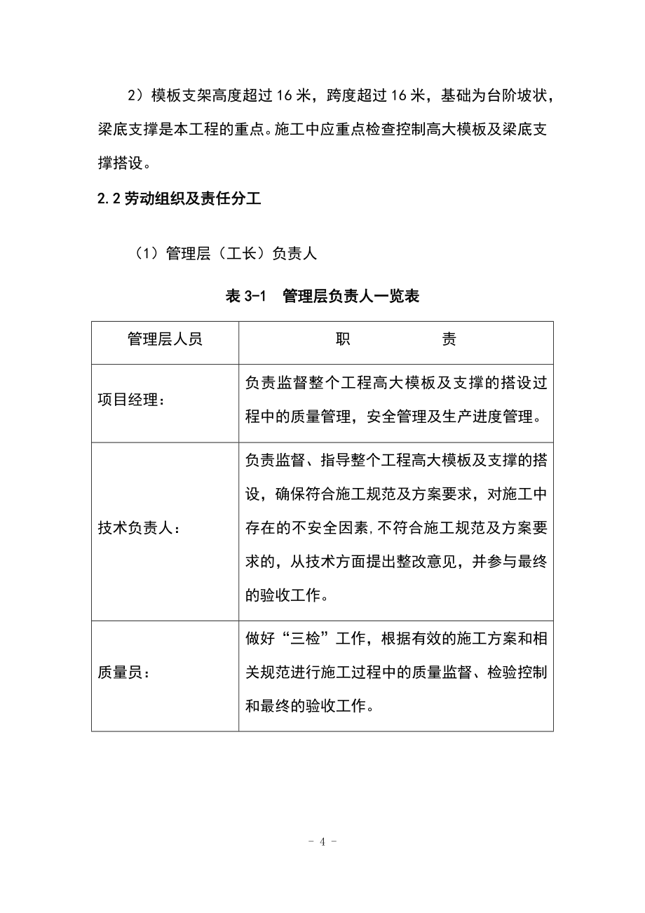 最新版商业住宅高大模板支撑系统安全专项施工方案_第4页