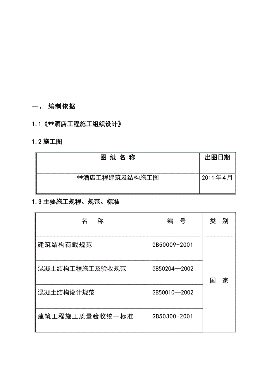 最新版酒店工程高大模板支撑体系安全专项施工方案_第2页