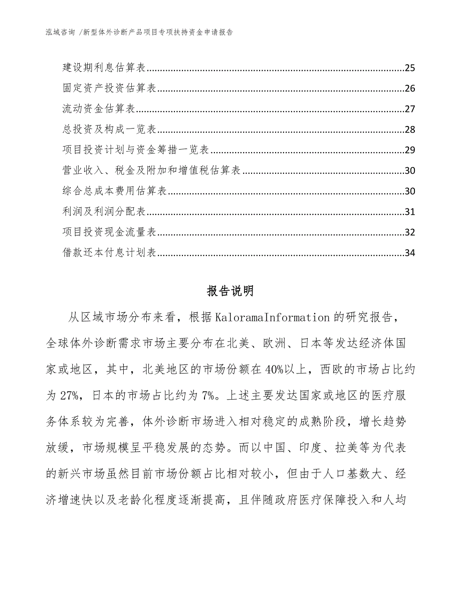 新型体外诊断产品项目专项扶持资金申请报告-（模板参考）_第3页