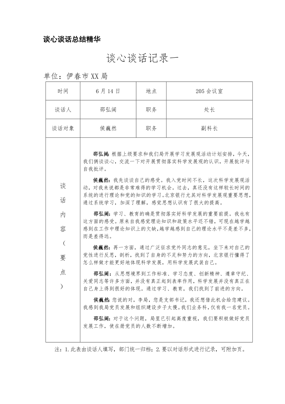 谈心谈话总结精华_第1页