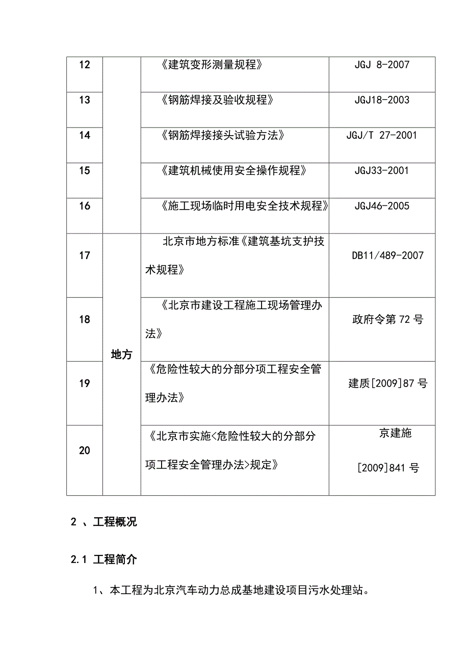 最新版污水处理站模板工程安全专项施工方案_第4页