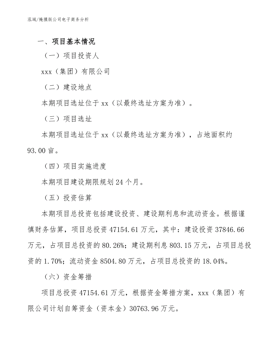 掩膜版公司电子商务分析（参考）_第2页