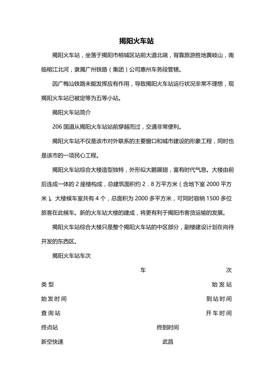 揭阳火车站_第1页
