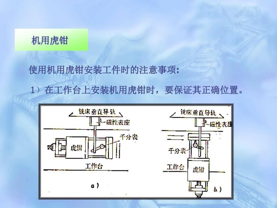 数控铣床加工中心上的零件装夹(powerpoint 35页)_第5页