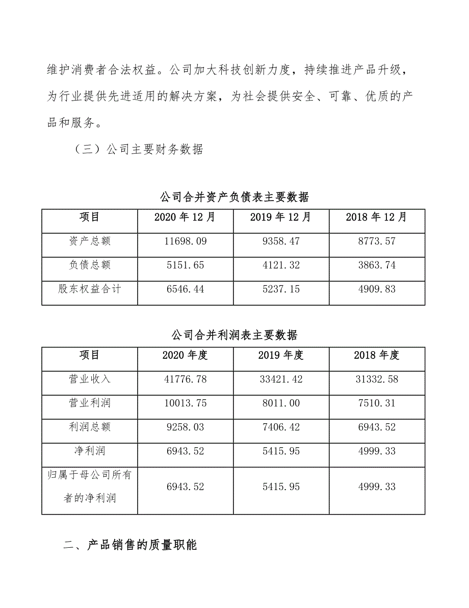 卫生棉条项目销售和顾客服务质量管理_参考_第4页