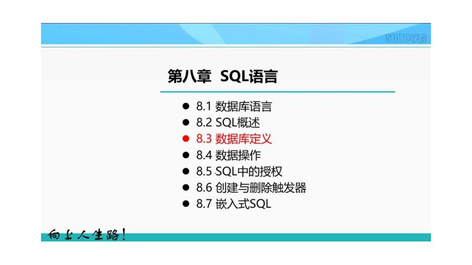 8-1SQL语言--数据库语言_第4页