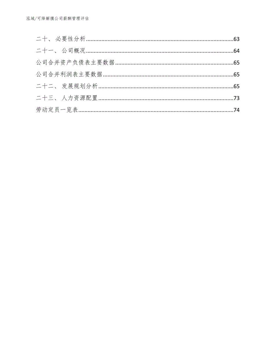 可降解膜公司薪酬管理评估【参考】_第2页